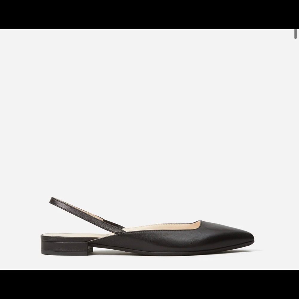 Everlane The Editor Slingback Flats